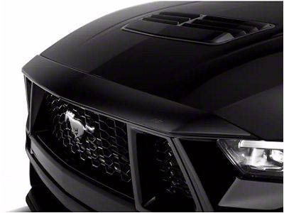 Aeroskin Bug Shield; Smoke (24-25 Mustang)