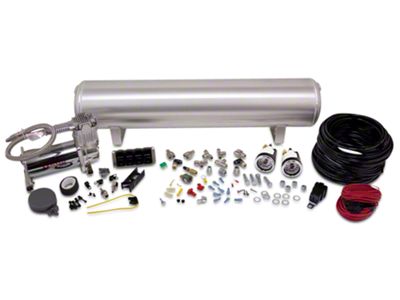 Air Lift Performance 4-Way Manual Air Management System; 1/4-Inch Lines (94-25 Mustang)
