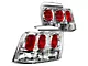 Altezza Style Tail Lights; Chrome Housing; Clear Lens (99-04 Mustang, Excluding 99-01 Cobra)