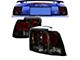 Altezza Style Tail Lights; Chrome Housing; Smoked Lens (99-04 Mustang, Excluding 99-01 Cobra)