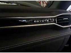 Aluminum Dash Plate; Coyote (2024 Mustang)