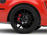AMR Gloss Black Wheel; Rear Only; 18x10; 24mm Offset (99-04 Mustang)