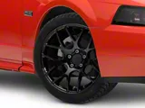 AMR Gloss Black Wheel; 18x8; 30mm Offset (99-04 Mustang)