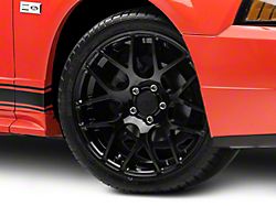 AMR Gloss Black Wheel; 18x9 (99-04 Mustang)
