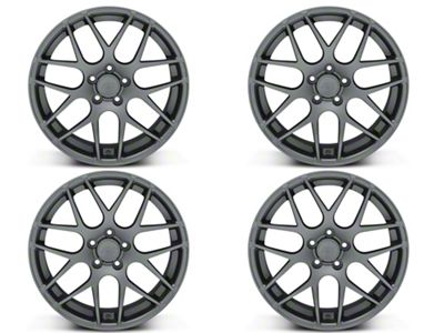 AMR Charcoal 4-Wheel Kit; 19x8.5 (10-14 Mustang)