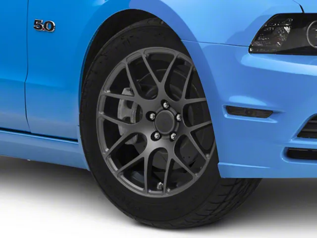 AMR Charcoal Wheel; 18x8 (10-14 Mustang, Excluding 13-14 GT500)