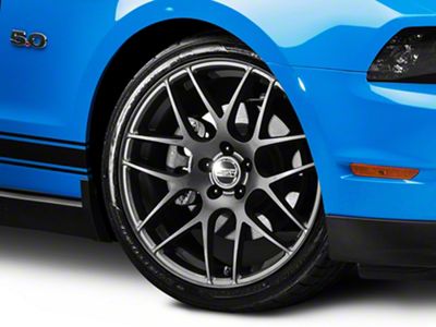 AMR Charcoal Wheel; Rear Only; 20x10 (10-14 Mustang)