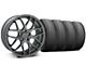 AMR Charcoal Wheel and Falken Azenis FK510 Performance Tire Kit; 20x8.5 (05-14 Mustang)
