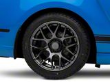 AMR Dark Stainless Wheel; Rear Only; 18x10; 45mm Offset (10-14 Mustang, Excluding 13-14 GT500)