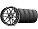 AMR Dark Stainless Wheel and Falken Azenis FK510 Performance Tire Kit; 20x8.5 (05-14 Mustang)