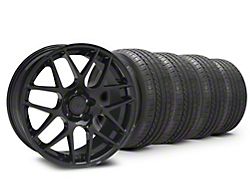 19x8.5 AMR Wheel & Laufenn All-Season S FIT AS Tire Package (15-23 Mustang GT, EcoBoost, V6)