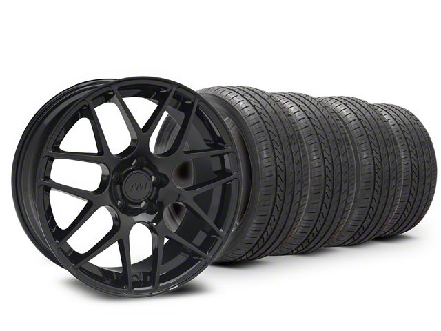 19x8.5 AMR Wheel & Lexani High Performance LX-Twenty Tire Package (10-14 Mustang)