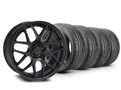 19x8.5 AMR Wheel & Pirelli All-Season P Zero Nero Tire Package (10-14 Mustang)