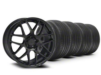 19x8.5 AMR Wheel & Sumitomo High Performance HTR Z5 Tire Package (10-14 Mustang)