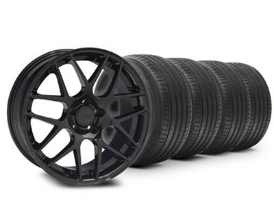 19x8.5 AMR Wheel & Sumitomo High Performance HTR Z5 Tire Package (15-23 Mustang GT, EcoBoost, V6)