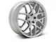 AMR Silver Wheel; Rear Only; 18x10 (10-14 Mustang, Excluding 13-14 GT500)