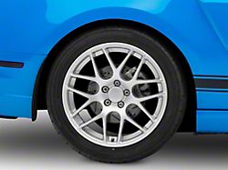AMR Silver Wheel; Rear Only; 19x10; 48mm Offset (10-14 Mustang)