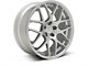 AMR Silver Wheel; Rear Only; 19x11 (10-14 Mustang)