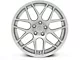AMR Silver Wheel; Rear Only; 20x10 (10-14 Mustang)