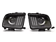 APEX Series High-Power LED Headlights; Black Housing; Clear Lens (05-09 Mustang w/ Factory Halogen Headlights, Excluding GT500)