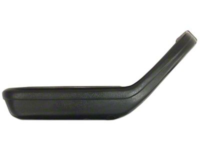 Arm Rest Pad; Black; Driver Side (79-86 Mustang)