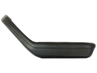 Arm Rest Pad; Black; Passenger Side (79-86 Mustang)