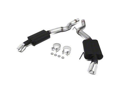 Axle-Back Exhaust with Polished Tips (15-17 Mustang GT)