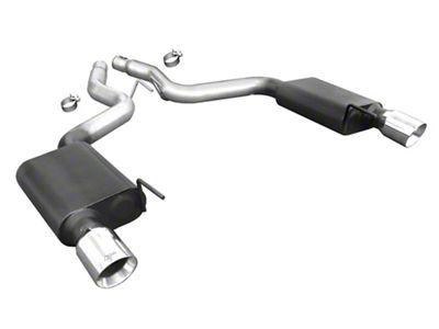 Axle-Back Exhaust with Polished Tips (15-17 Mustang GT)