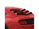 Bakkdraft Rear Window Louvers; Race Red (15-24 Mustang Fastback)