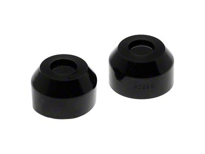 Ball Joint Boot Kit; Black (79-93 Mustang)