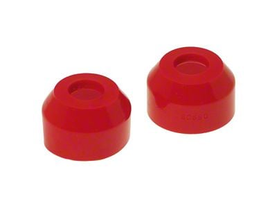 Ball Joint Boot Kit; Red (79-93 Mustang)