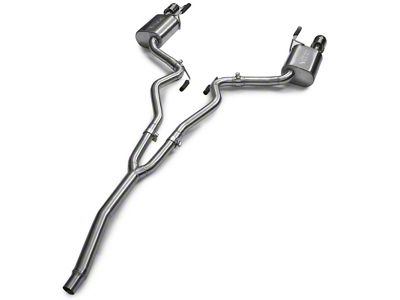 BD Cat-Back Exhaust System without Tips (15-23 Mustang EcoBoost Fastback w/o Active Exhaust)