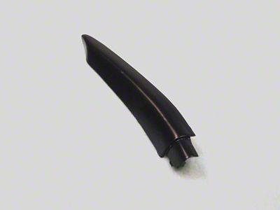 Belt Molding Extensions; Front Passenger Side (88-93 Mustang Convertible)