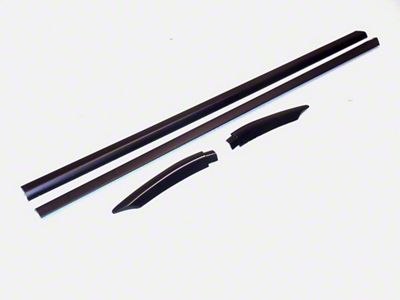 Belt Molding Kit; Front (88-93 Mustang)