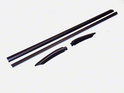 Belt Molding Kit; Front (88-93 Mustang)