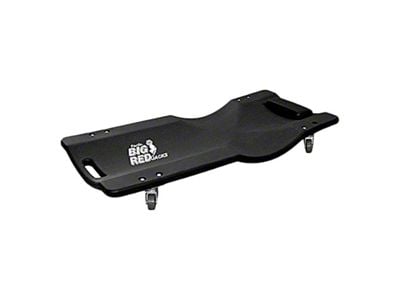 Big Red Rolling Creeper Seat; 36-Inch