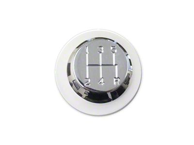 Billet Aluminum 5-Speed Transmission Shift Knob; Polished (79-93 Mustang)