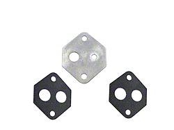 Billet IAC Restrictor Plate with Gaskets (86-04 V8 Mustang)