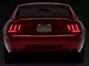 Sequential LED Tail Lights; Matte Black Housing; Clear Lens (99-04 Mustang, Excluding 99-01 Cobra)