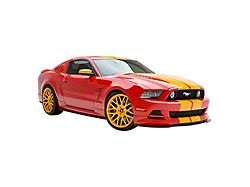 Boy Racer Body Kit; Unpainted (13-14 Mustang GT, V6)