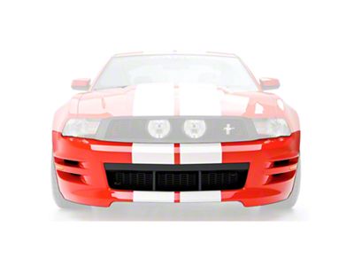 Boy Racer Front Fascia; Unpainted (10-12 Mustang GT, V6)
