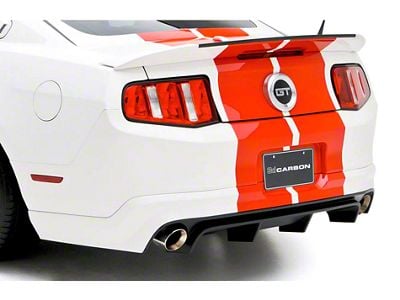 Boy Racer Rear Lower Valance; Unpainted (10-12 Mustang GT)