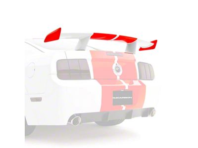 Boy Racer Rear Spoiler; Unpainted (05-09 Mustang)