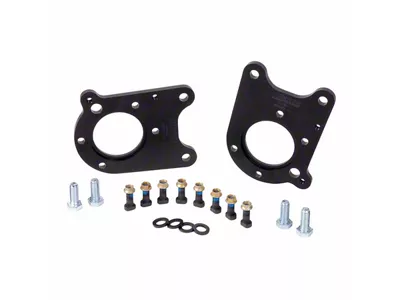 Brake Adapter Kit for Late Big Ford Ends with Tapered Axle Bearings (05-14 Mustang)