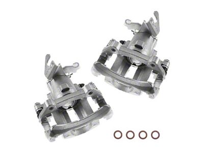 Brake Calipers; Rear (05-14 Mustang GT w/o Performance Pack, V6)