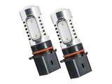 Oracle P13W Plasma LED Bulbs; Blue, Pair 