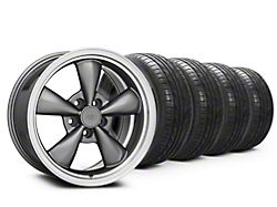 17x8 Bullitt Wheel & Lionhart All-Season LH-503 Tire Package (05-09 Mustang GT, V6)
