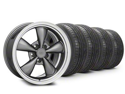 17x9 Bullitt Wheel & Lionhart All-Season LH-503 Tire Package (94-98 Mustang)