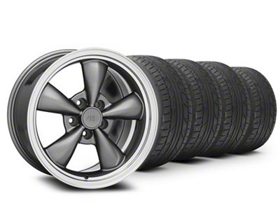 17x9 Bullitt Wheel & NITTO High Performance NT555 G2 Tire Package (94-98 Mustang)