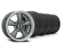 17x9 Bullitt Wheel & NITTO High Performance NT555 G2 Tire Package (99-04 Mustang)